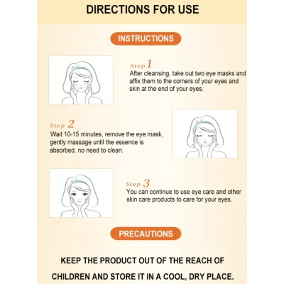 Dr Rashel Ruby Nutrition Hydrogel Eye Mask