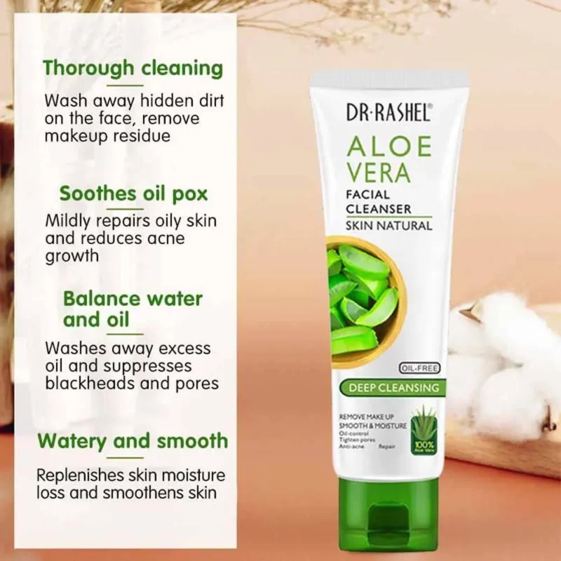 Dr Rashel Aloe Vera facial cleanser